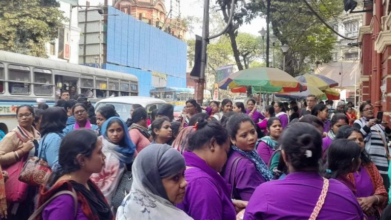 ASHA Workers Protest West Bengal