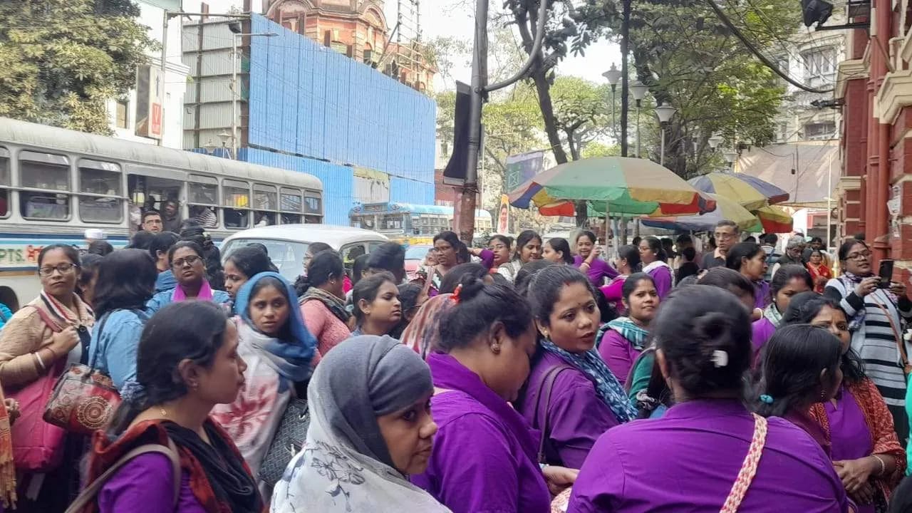 ASHA Workers Protest West Bengal