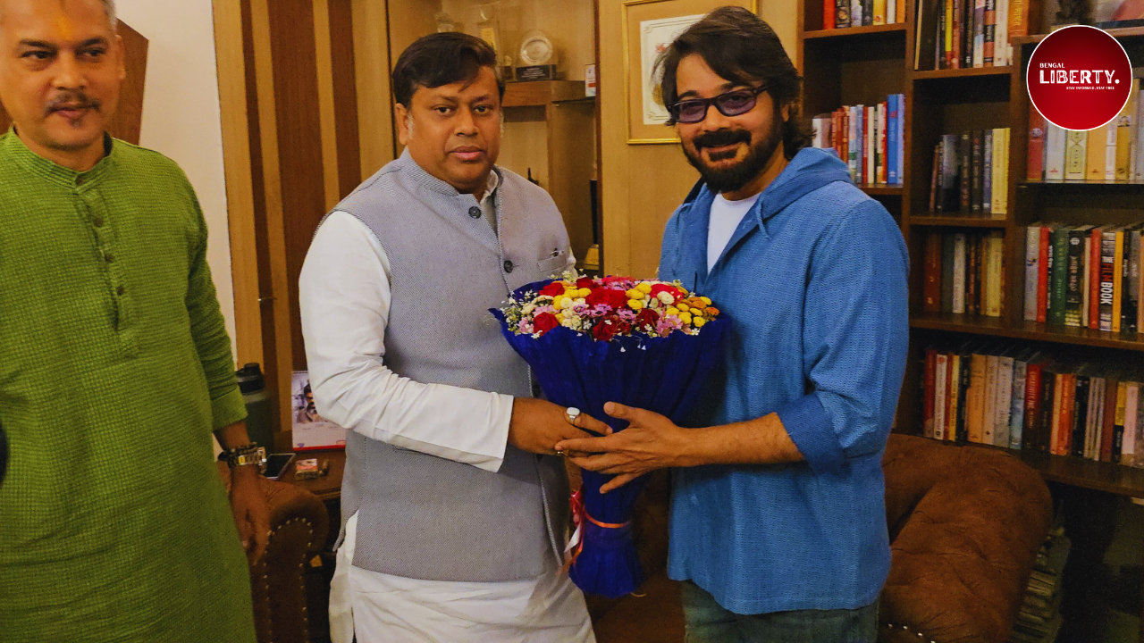 Sukanta majumder Meets Prosenjit Chatterjee