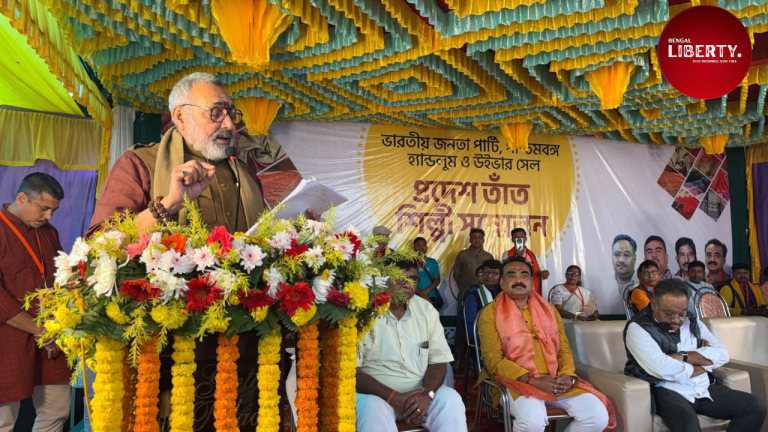 Giriraj Singh Shantipur Handloom Industry