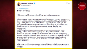 Behala East Wall Writing Controversy