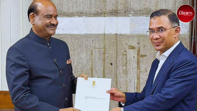 Om Birla Meets Tarique Rahman