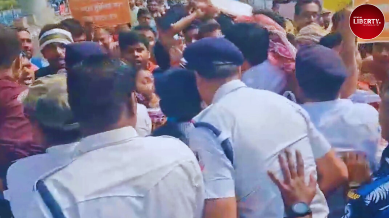 Civil Defence Workers Protest