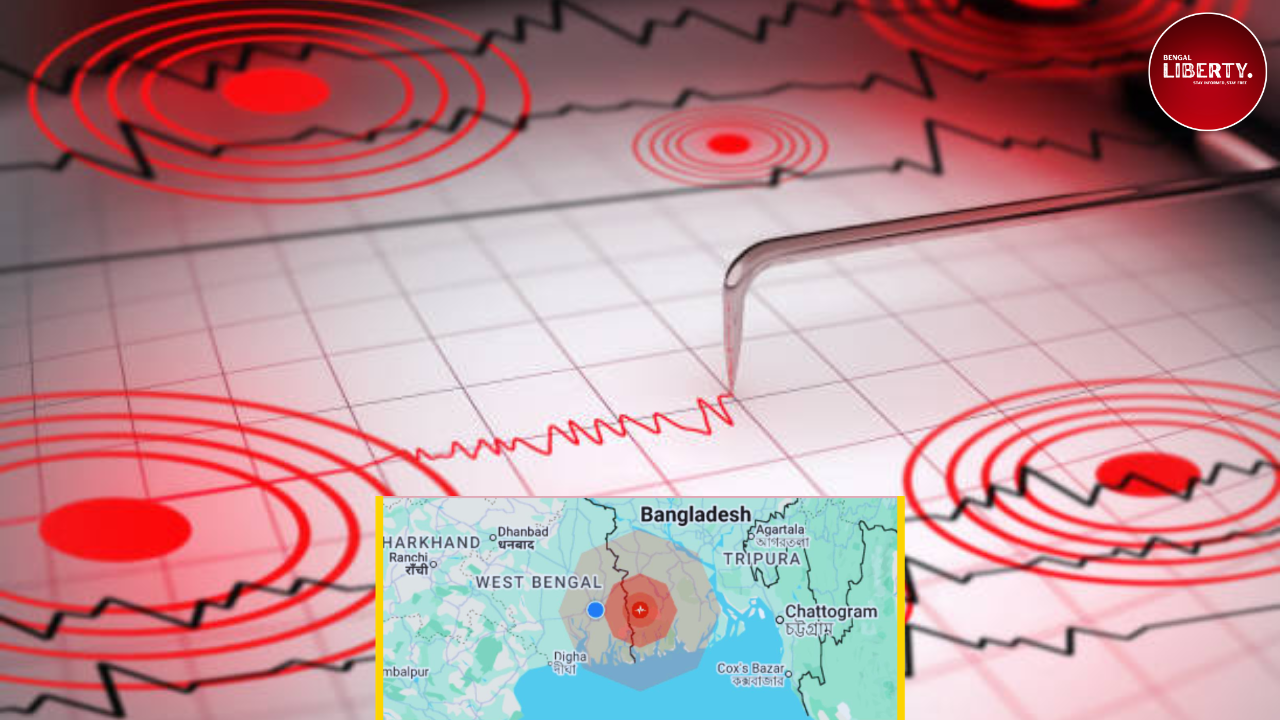 Earthquake in Kolkata Today 1:22 PM