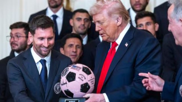 Lionel Messi's visit to White House
