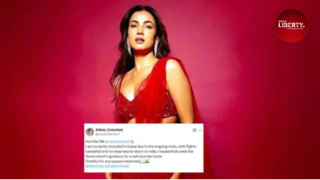 Sonal Chauhan stranded in Dubai