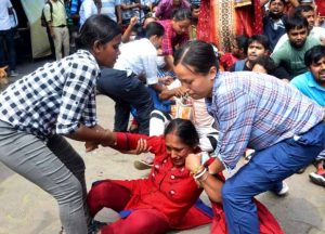 SSC recruitment protest