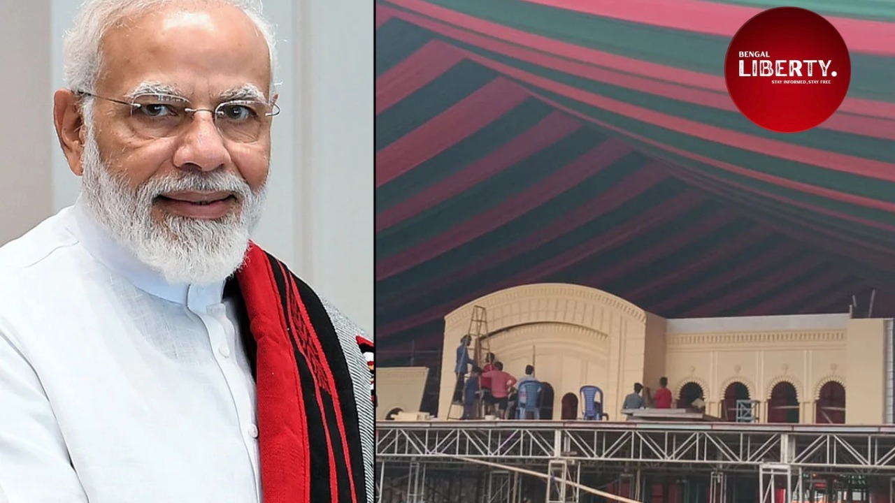 Modi Rally in Brigade Parade Ground