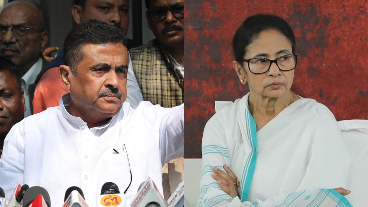 Suvendu Adhikari at Bhawanipore