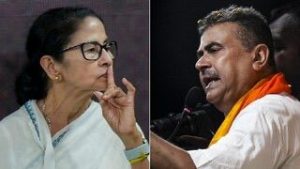 Suvendu Adhikari at Bhawanipore