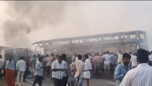 Markapuram bus fire