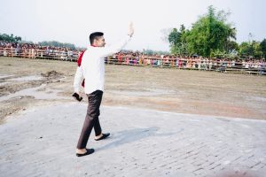 Abhishek Banerjee at Dhupguri