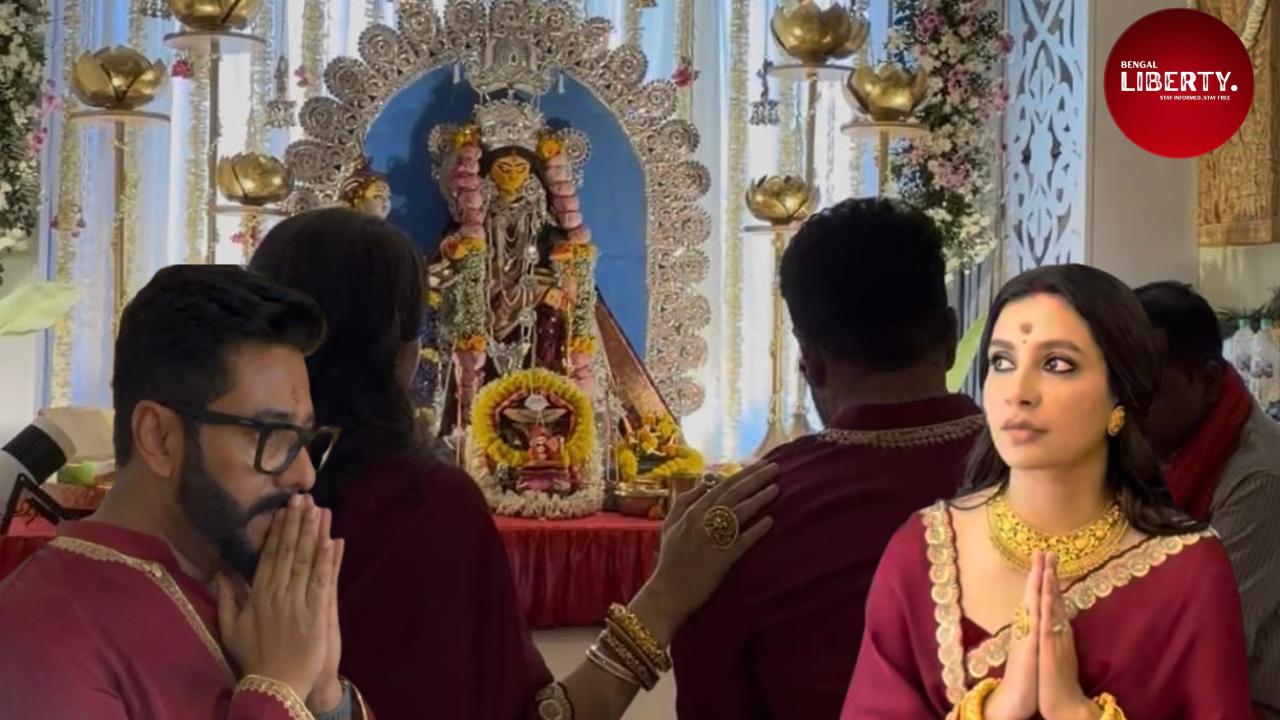 Raj-Subhasree at Annapurna Puja