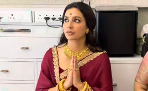 Raj-Subhasree at Annapurna Puja