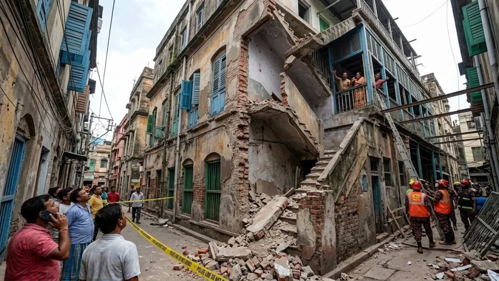 Jorasanko house collapse