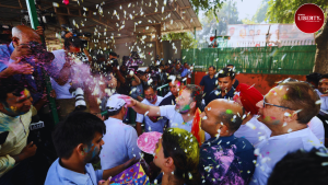 Rahul Gandhi Holi Celebration