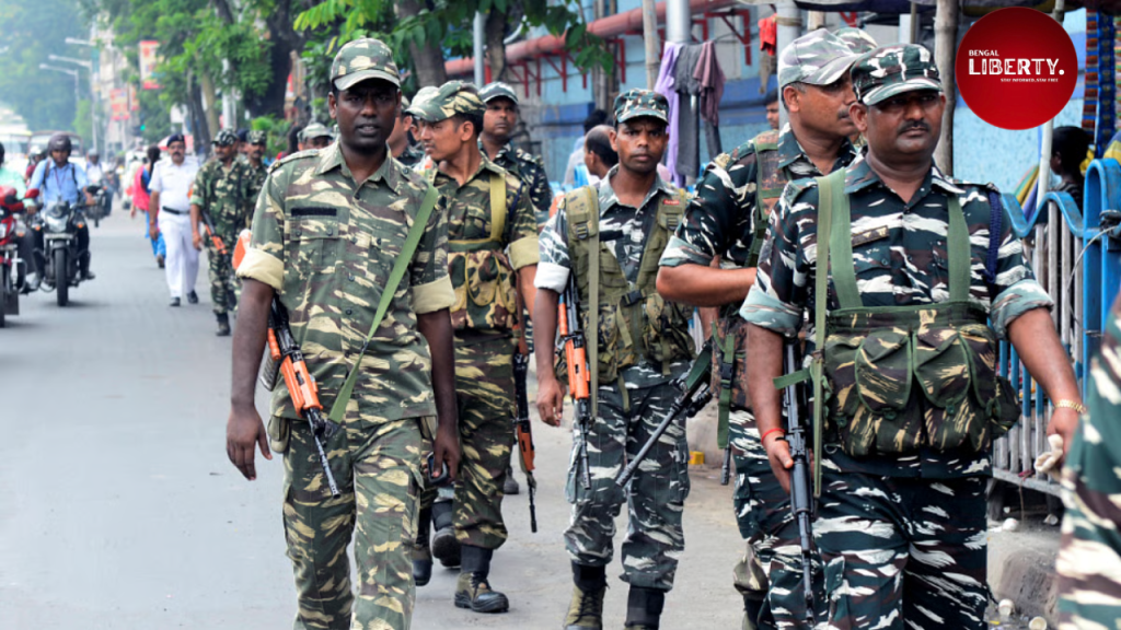 Kolkata route march