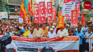 CPM Protest Voter Rights