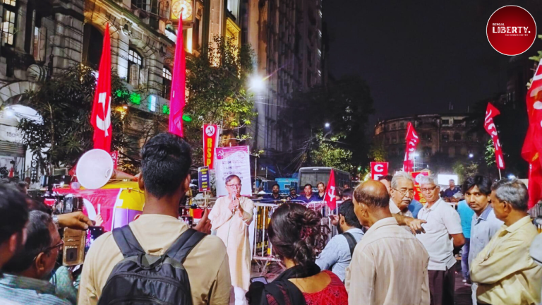 CPM Protest Voter Rights