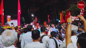 CPM Protest Voter Rights