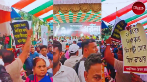 Suvendu Attacks Mamata on Dharna