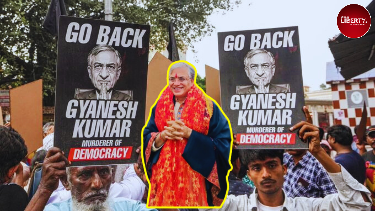 Gyanesh Kumar WB Protest