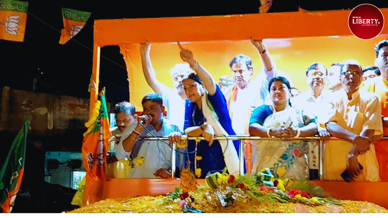 BJP Parivartan Yatra in Nandigram