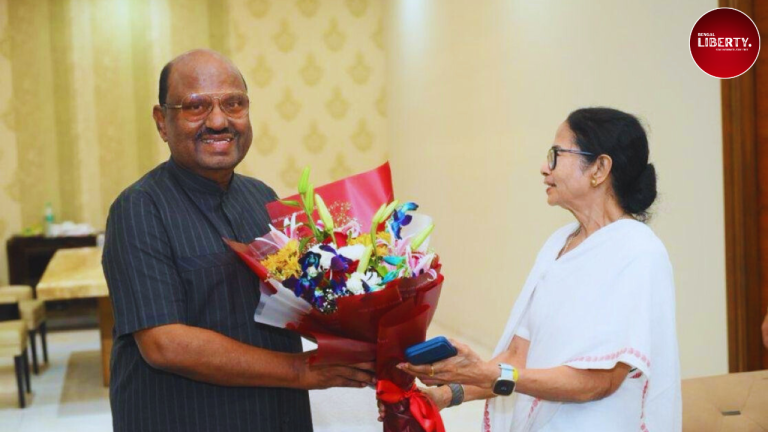 Mamata Meets CV Ananda Bose