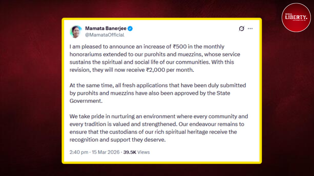 WB Priest-Muezzin Allowance Hike