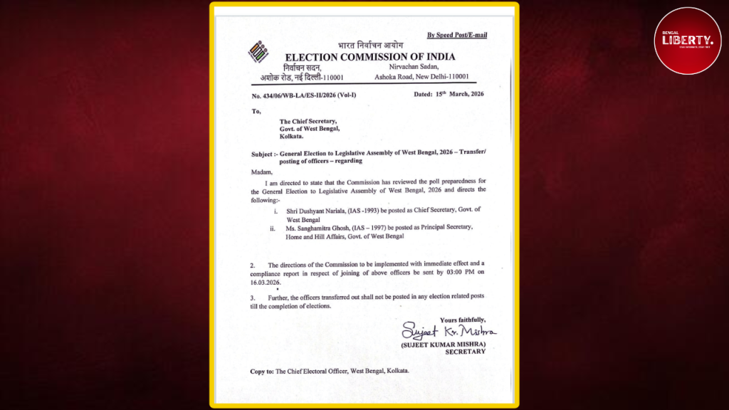 Nandini Chakraborty (EC Removes WB Chief Secretary)