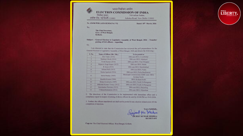 EC Transfers 11 DM of WB