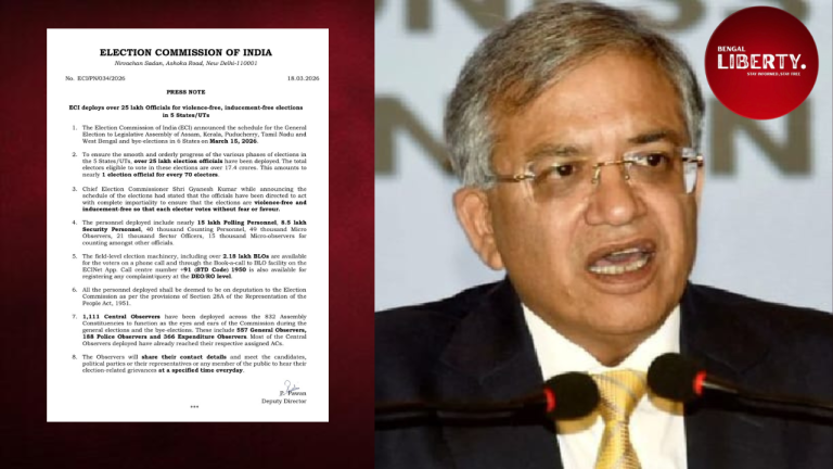 West Bengal election staff