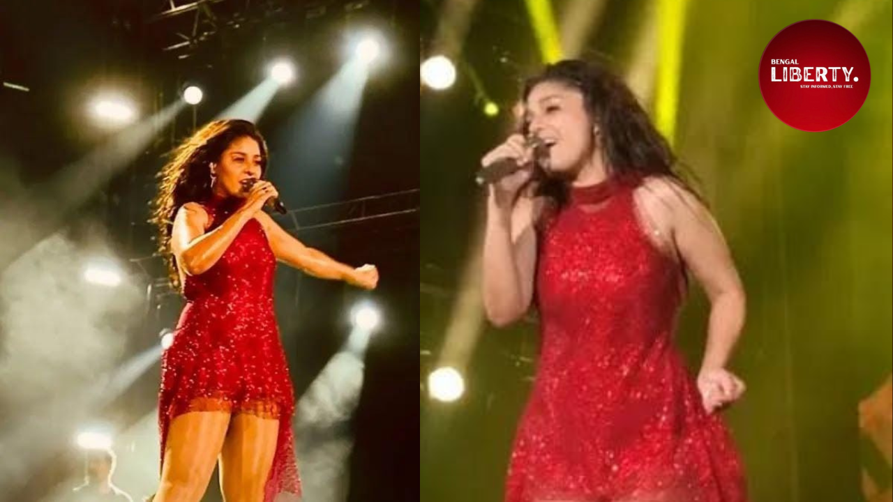 Kolkata live concert Sunidhi Chauhan