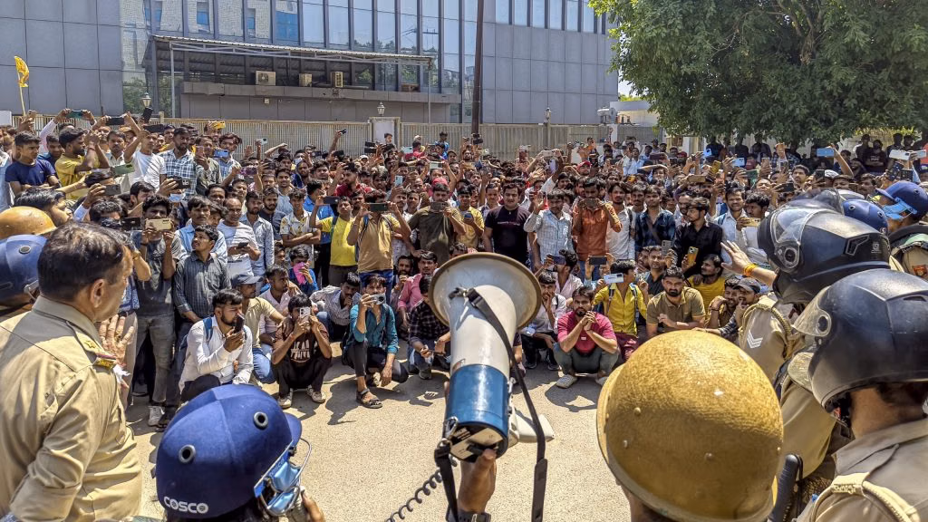 Noida labour unrest