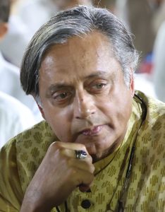Shashi Tharoor convoy