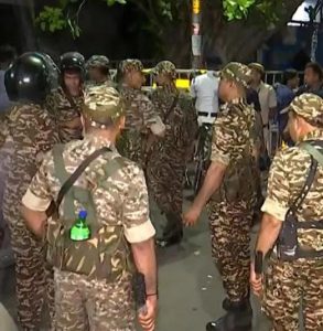 TMC protest in front of CEO office