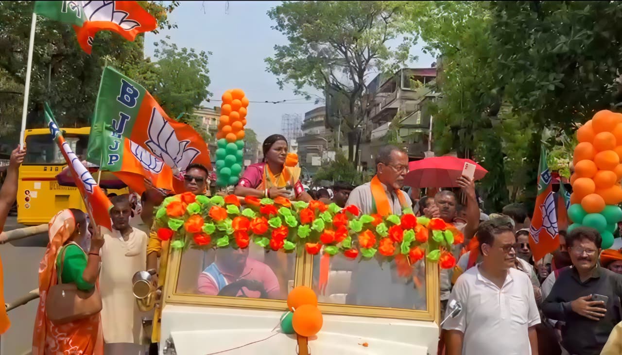 Papiya Adhikari protest