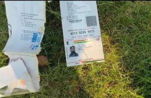 Aadhaar cards Found 