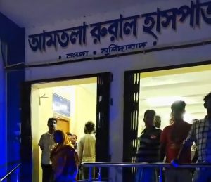 Bomb blast in Murshidabad