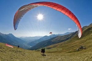 Paragliding