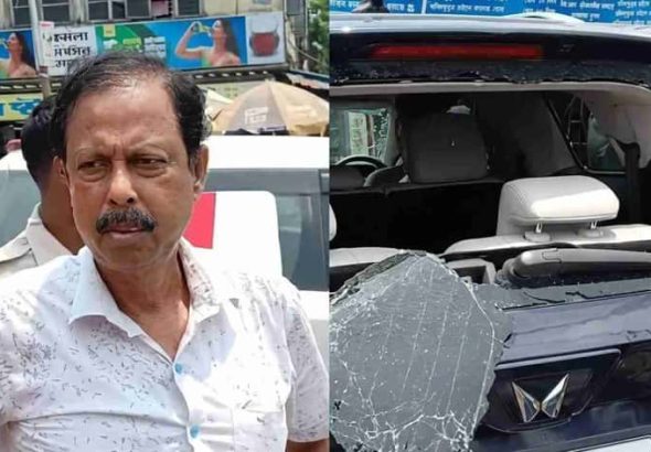 Bhangar Political clash