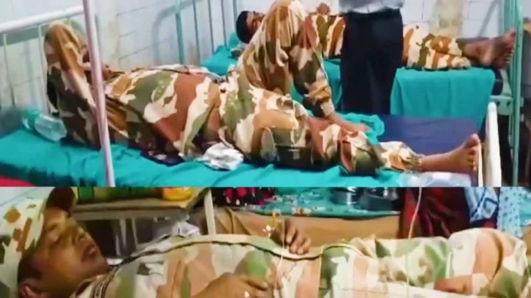 Central forces jawans fall ill