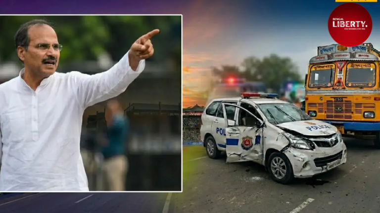 Adhir Ranjan Chowdhury convoy accident