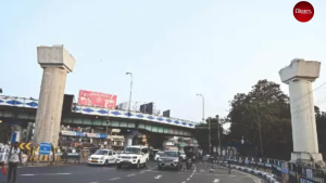 Chingrighata traffic block
