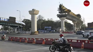Chingrighata traffic block