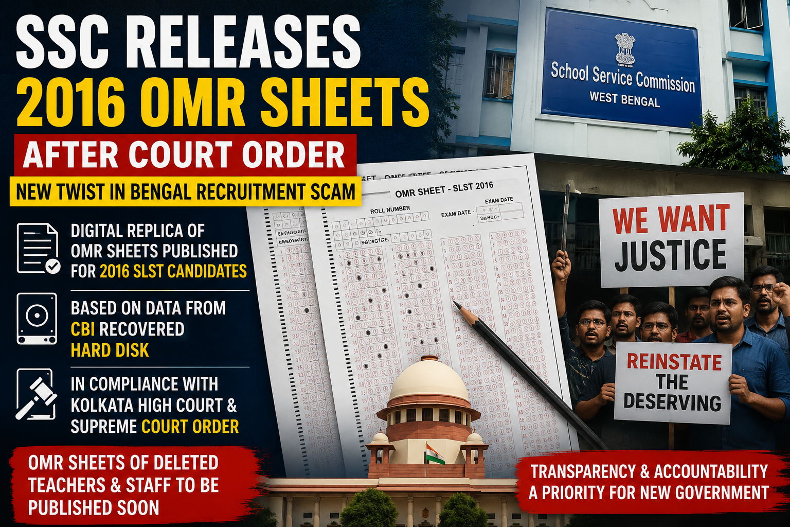 SSC OMR Sheet 2016