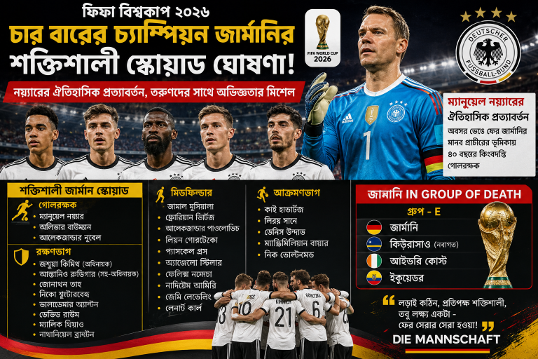 Germany World Cup 2026 Squad