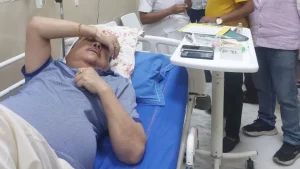 Madan Mitra hospitalized