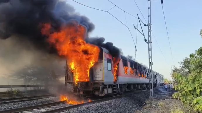 AC coach fire