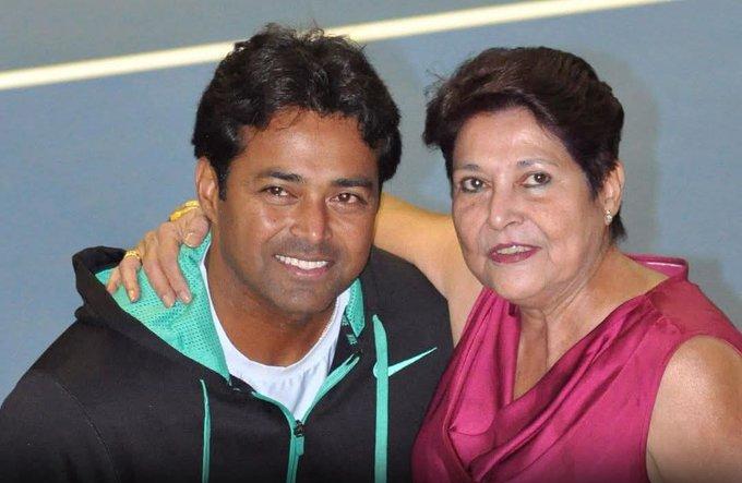 leander peas mother pass away
